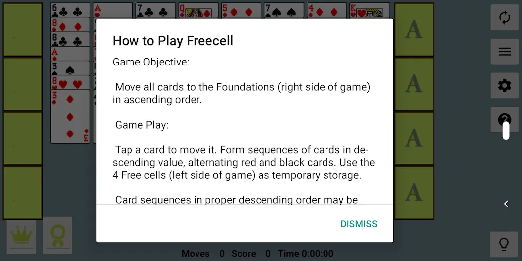 FreeCell with Leaderboards (Фрикел с таблицей лидеров)  [МОД Бесконечные монеты] Screenshot 5