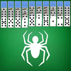 Скачать взлом Spider Solitaire [МОД Много денег] на Андроид