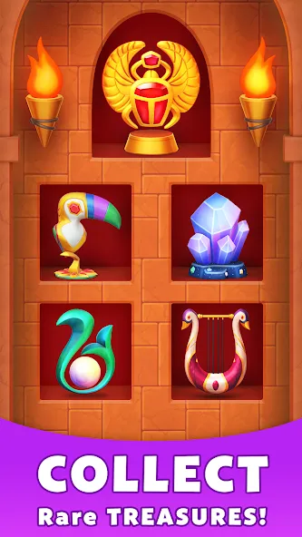 Treasure Party: Puzzle Fun! (Трежер Пати)  [МОД Меню] Screenshot 5