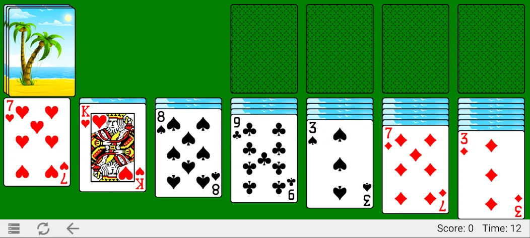 Classic Solitaire  [МОД Unlocked] Screenshot 1