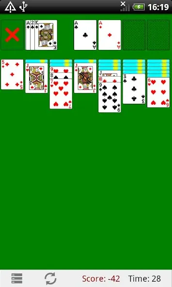 Classic Solitaire  [МОД Unlocked] Screenshot 2