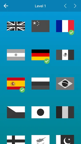 Flags of the World + Emblems:  [МОД Много монет] Screenshot 2