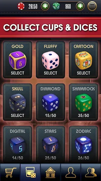 Farkle online 10000 Dice Game  [МОД Бесконечные деньги] Screenshot 2