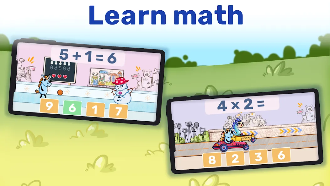 Math&Logic games for kids  [МОД Много денег] Screenshot 2