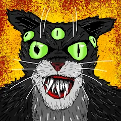 Скачать взлом Cat Fred Evil Pet. Horror game  [МОД Mega Pack] на Андроид