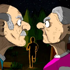 Скачать взлом Grandpa And Granny Two Hunters (Дедушка и бабушка два охотника) [МОД Много монет] на Андроид