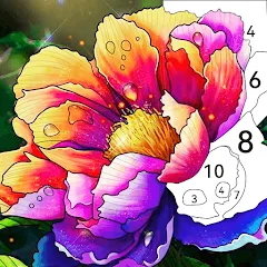 Скачать взлом Tap Color by Number - Coloring [МОД Бесконечные деньги] на Андроид