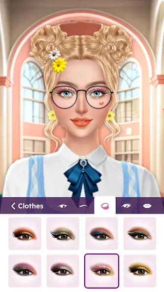 College Dress Up for Girls (Капель Макеовер)  [МОД Unlimited Money] Screenshot 4