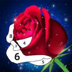 Скачать взлом Rose Coloring Book Color Games [МОД Menu] на Андроид