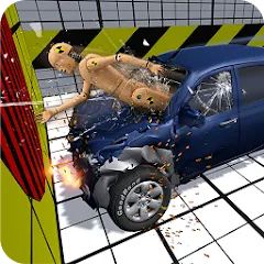 Скачать взлом Car Crash Test Simulator [МОД Меню] на Андроид