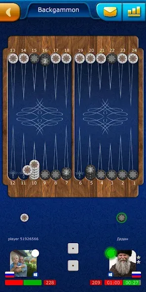 Backgammon LiveGames online  [МОД Unlimited Money] Screenshot 3