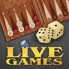 Скачать взлом Backgammon LiveGames online [МОД Unlimited Money] на Андроид