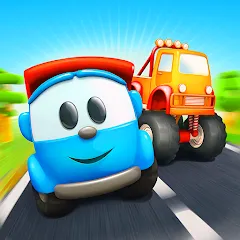 Скачать взлом Leo 2: Puzzles & Cars for Kids [МОД Mega Pack] на Андроид