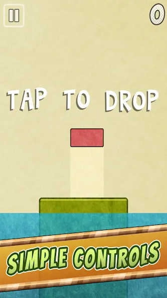 Drop Stack Block Stacking Game (Дроп Стэк блочная игра с укладкой блоков)  [МОД Много монет] Screenshot 3