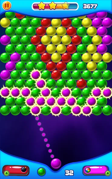 Bubble Shooter 2 (Бабл Шутер 2)  [МОД Unlimited Money] Screenshot 4