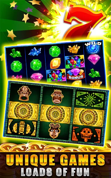 Golden Slots: Casino games (Голден Слотс)  [МОД Бесконечные монеты] Screenshot 4