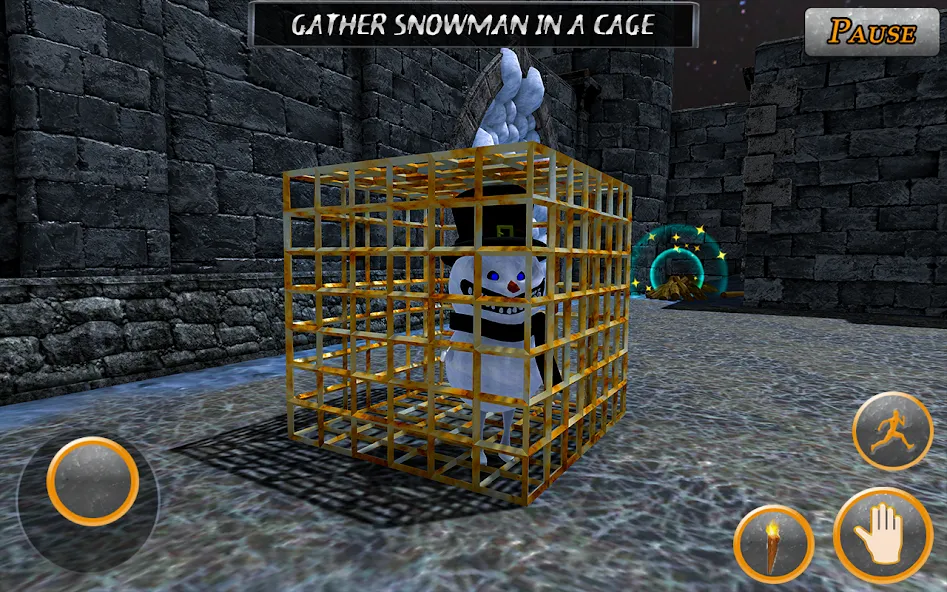 Evil Scary Snowman  Games 3d (Ивил Скари Сноумэн Геймс 3д)  [МОД Mega Pack] Screenshot 3