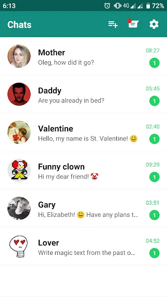 Love Story Chat — real stories (Лав Стори Чат)  [МОД Menu] Screenshot 1