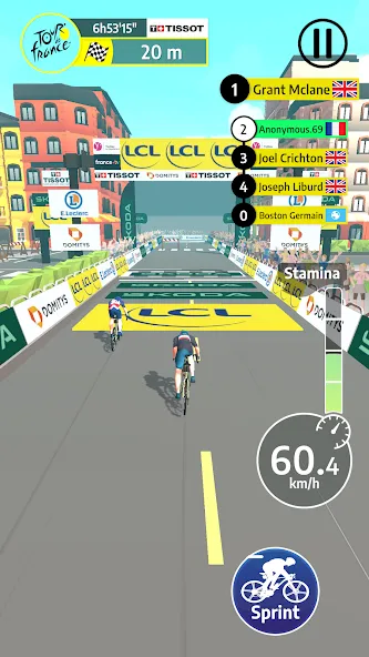 Tour de France Cycling Legends (Циклинг Легенды)  [МОД Menu] Screenshot 2