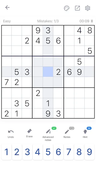 Sudoku - Classic Sudoku Puzzle  [МОД Unlocked] Screenshot 4