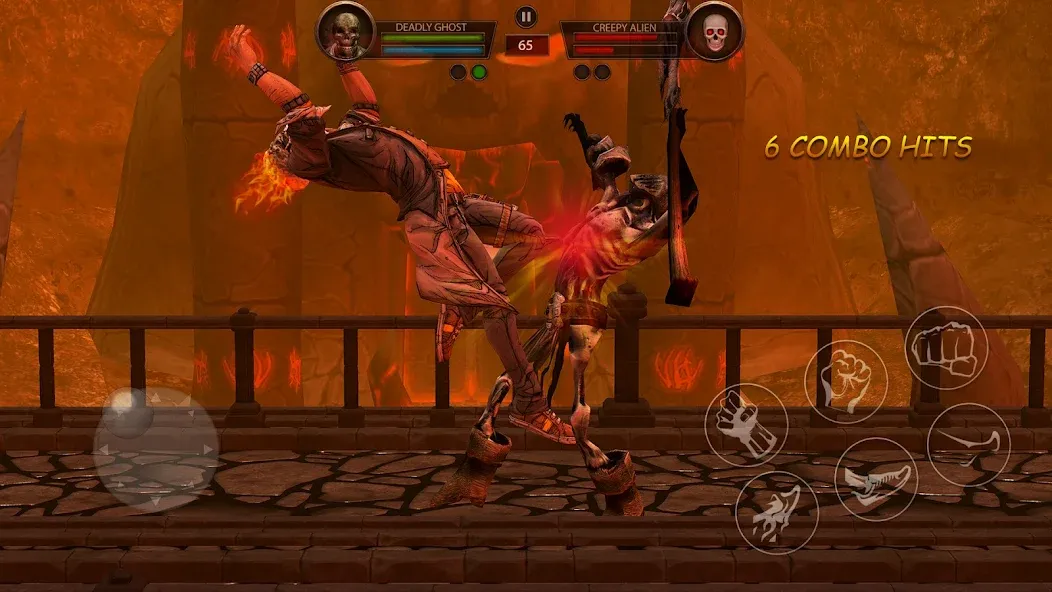 Ghost Fight 2 - Fighting Games  [МОД Mega Pack] Screenshot 1