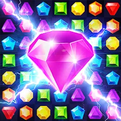 Скачать взлом Jewels Planet - Match 3 Puzzle [МОД Menu] на Андроид