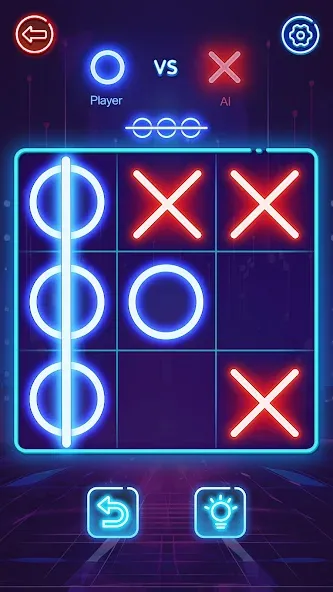 OX Game - XOXO · Tic Tac Toe  [МОД Mega Pack] Screenshot 1