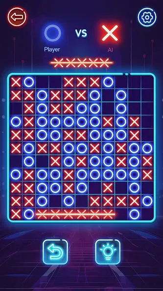 OX Game - XOXO · Tic Tac Toe  [МОД Mega Pack] Screenshot 4