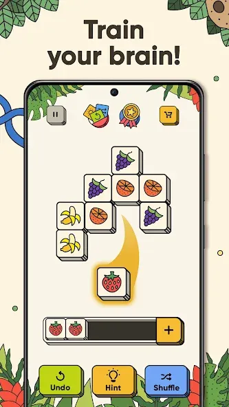 3 Tiles - Tile Matching Games (Тайлс)  [МОД Unlocked] Screenshot 2