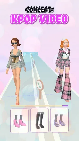 Fashion Battle - Dress up game (Фэшнбатл)  [МОД Unlocked] Screenshot 1