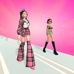 Скачать взлом Fashion Battle - Dress up game (Фэшнбатл)  [МОД Unlocked] на Андроид