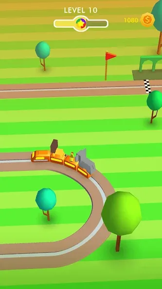 Train Adventure - Line Game (Трейн Эдвенчер)  [МОД Menu] Screenshot 4