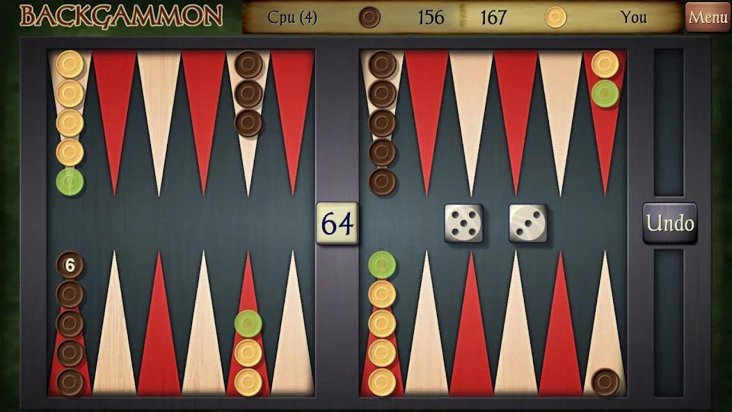 Backgammon (Бэкгаммон)  [МОД Unlocked] Screenshot 2