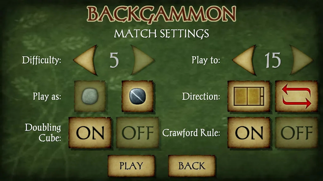 Backgammon (Бэкгаммон)  [МОД Unlocked] Screenshot 3