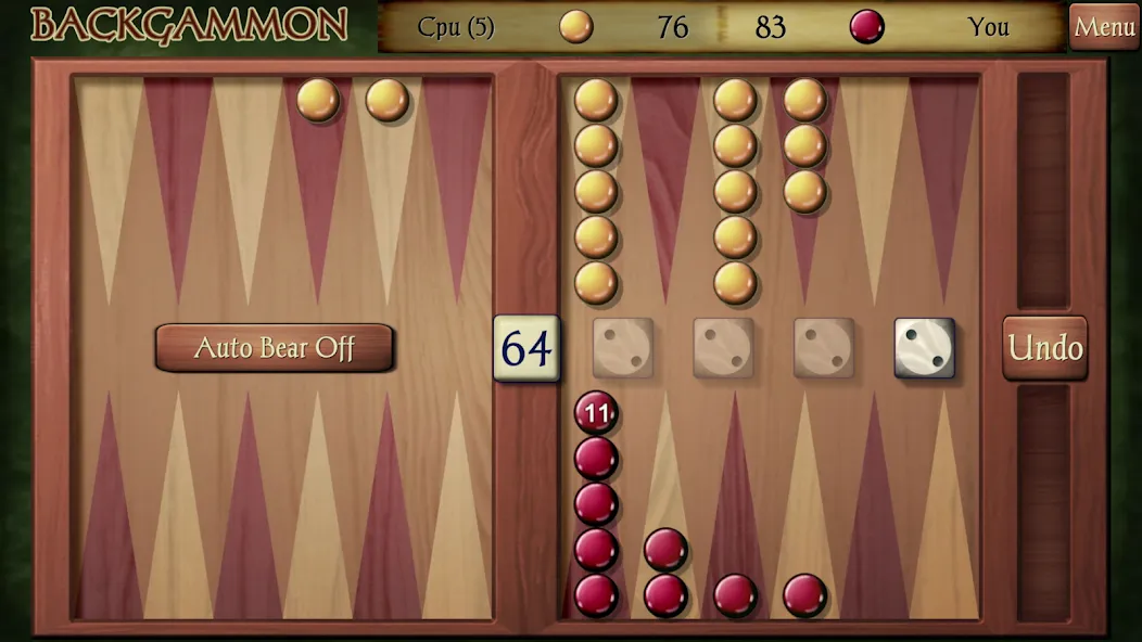 Backgammon (Бэкгаммон)  [МОД Unlocked] Screenshot 4