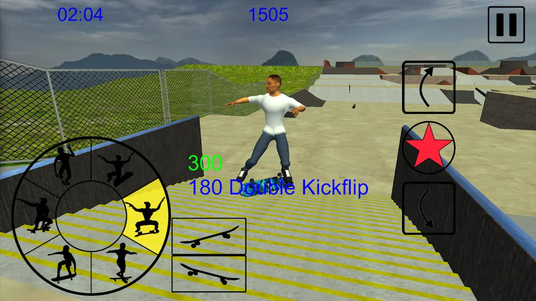 Skating Freestyle Extreme 3D (Скейтбординг Фристайл Экстрим 3D)  [МОД Menu] Screenshot 1