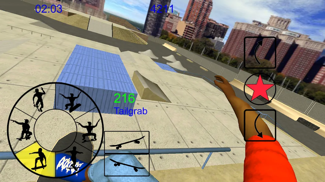 Skating Freestyle Extreme 3D (Скейтбординг Фристайл Экстрим 3D)  [МОД Menu] Screenshot 3