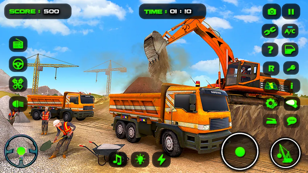 City Construction: Sand Games  [МОД Unlocked] Screenshot 1