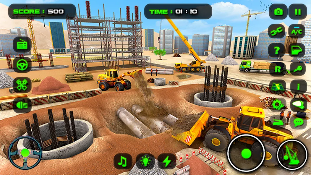 City Construction: Sand Games  [МОД Unlocked] Screenshot 3