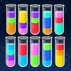 Скачать взлом SortPuz 3D: Water Color Sort (СортПаз 3Д) [МОД Unlimited Money] на Андроид